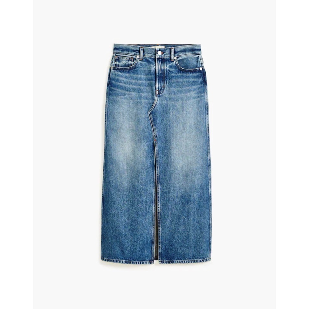 MADEWELL Midi Jean Skirt - Picture 4 of 8